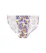 HOM Funky Styles Tanga Briefs White Print