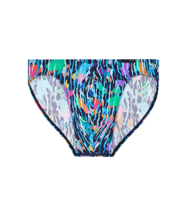 HOM Funky Styles Comfort Micro Briefs Navy Blue Print