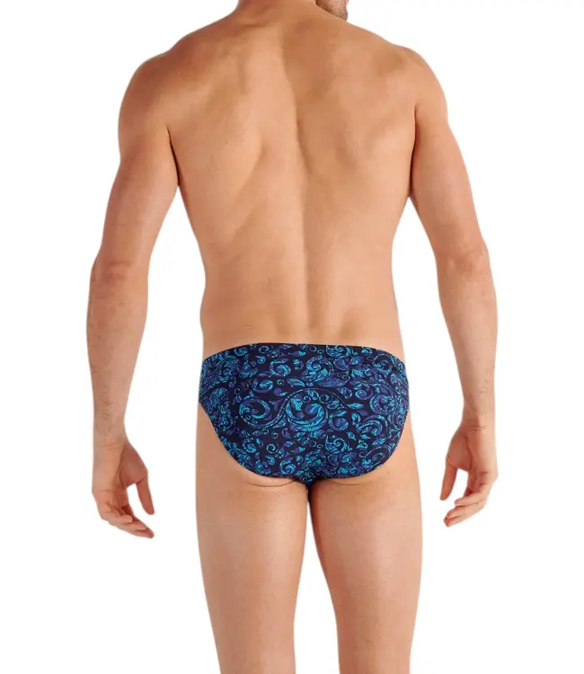 HOM Brian Comfort Micro Briefs Blue Print