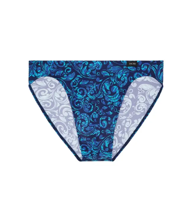 HOM Brian Comfort Micro Briefs Blue Print