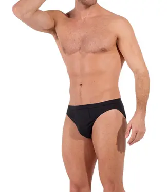 HOM Supreme Cotton Comfort Micro Briefs Black
