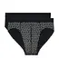 HOM Tom #2 HO1 Mini Briefs 2P Black Black Print