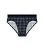 HOM Sid Mini Briefs Navy Check