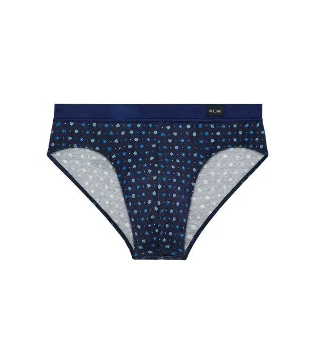 HOM Bo Comfort Mini Briefs Navy Print