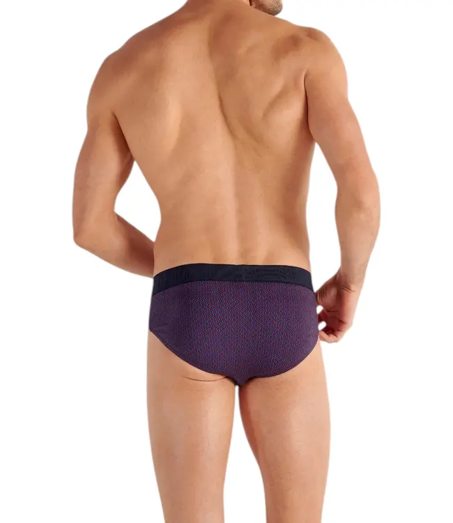 HOM Fats HO1 Mini Briefs Navy Print