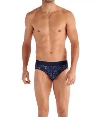 HOM Bohemian Mini Briefs Navy Print