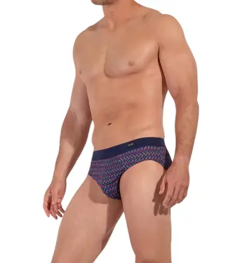 HOM Ocean Drive Comfort Mini Briefs Red Print