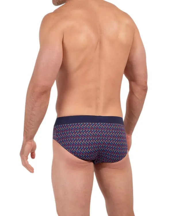 HOM Ocean Drive Comfort Mini Briefs Red Print