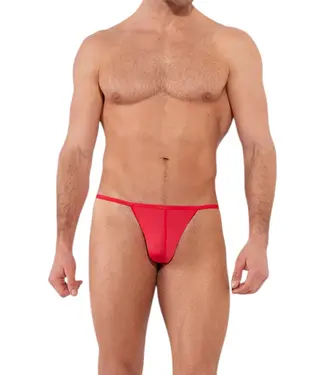HOM Plumes G-String Red