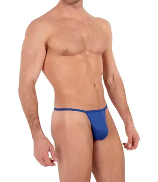 HOM Plumes G-String Blue