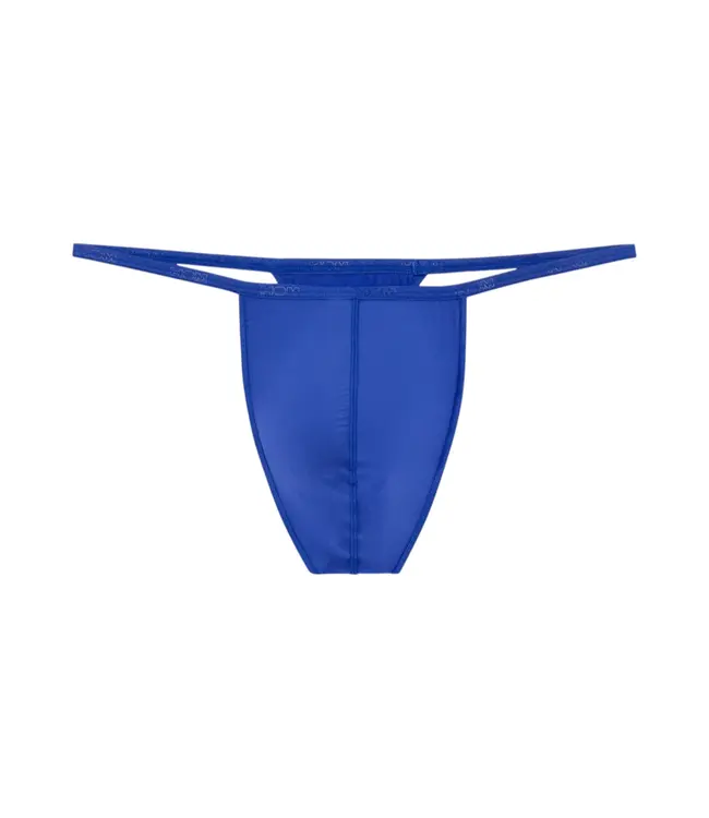 HOM Plumes G-String Blue