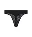 HOM Free Cut Lace G-String Black
