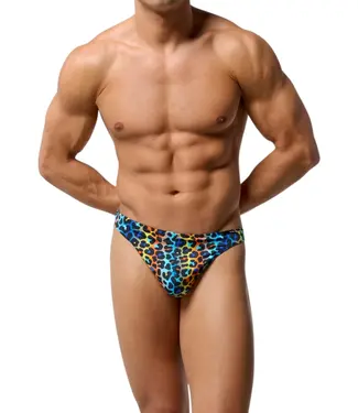 HOM Funky Styles G-String Orange Print (Pre-order October 2026)