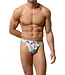 HOM Funky Styles G-String White Print