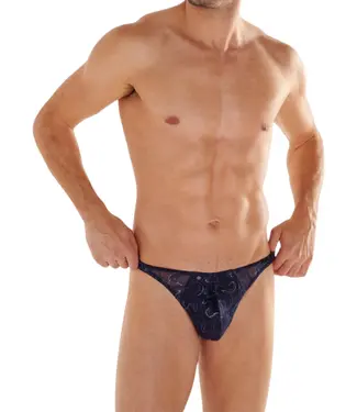 HOM Purple G-String Navy