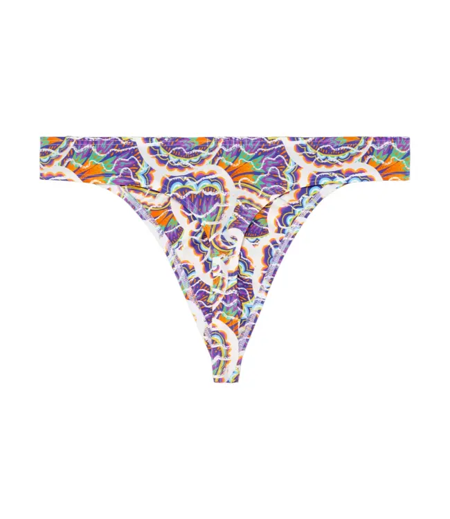 HOM Funky Styles G-String White Print