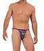 HOM Viscaya G-String Navy Print