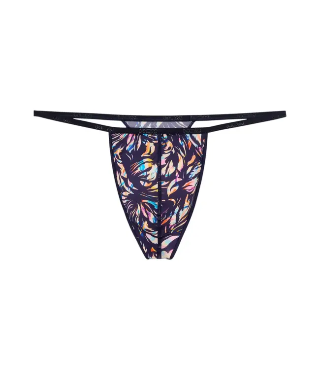HOM Viscaya G-String Navy Print