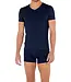 HOM Tencel Soft T-Shirt V-Neck Navy