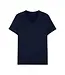 HOM Tencel Soft T-Shirt V-Neck Navy