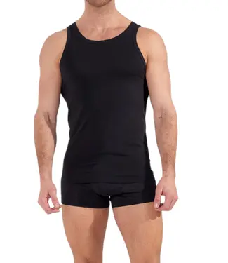 HOM Supreme Cotton Tanktop Black