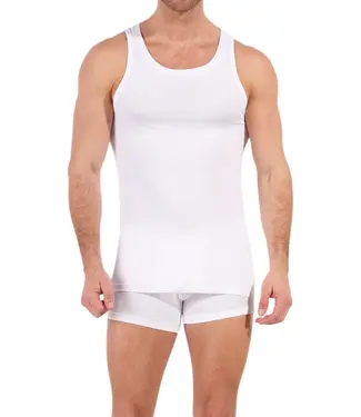 HOM Supreme Cotton Tanktop White