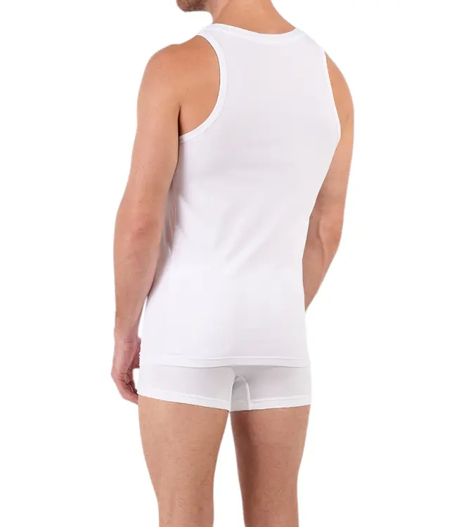 HOM Supreme Cotton Tanktop White