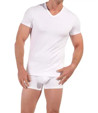 HOM Classic Tee-Shirt V-Neck White