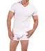 HOM Classic Tee-Shirt V-Neck White