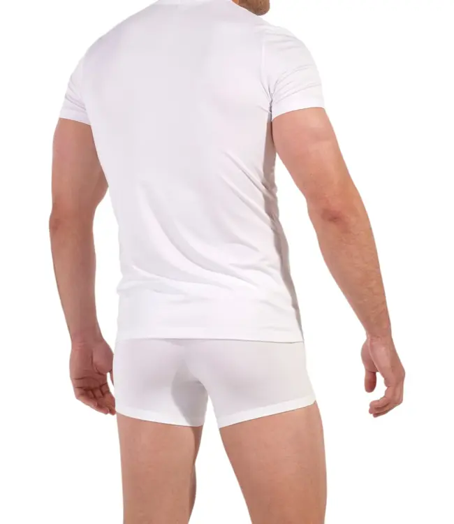 HOM Classic Tee-Shirt V-Neck White