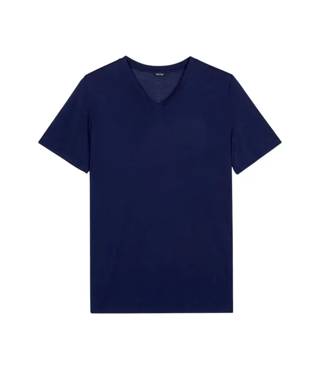 HOM Cocooning Tee-Shirt V-Neck Navy
