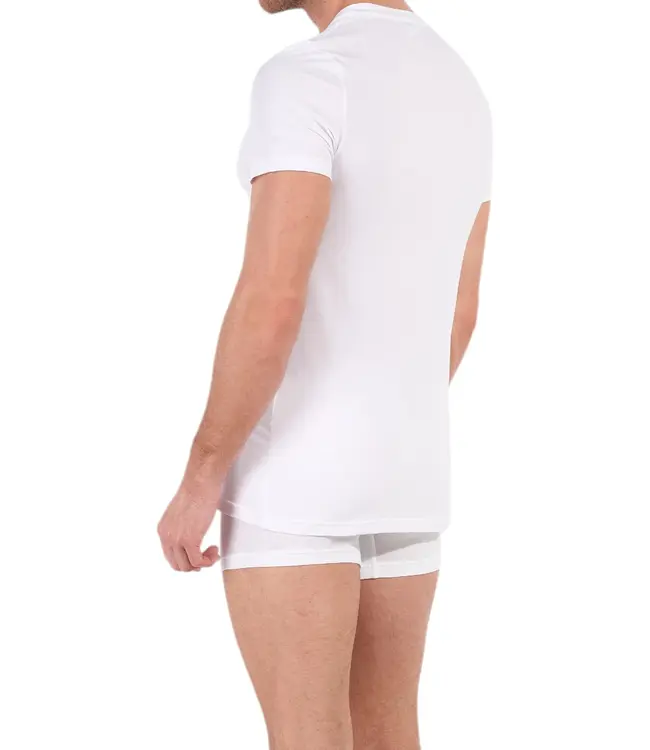 HOM Supreme Cotton Tee-Shirt Crew-Neck White