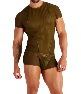 WOH Personal Allure Tee-Shirt Crew-Neck Olive