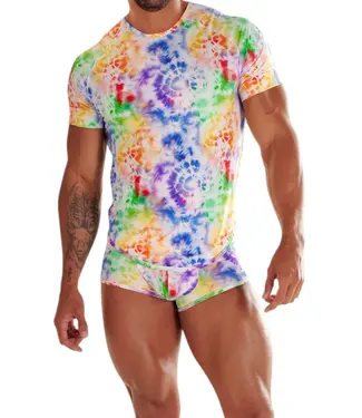WOH Sexy Fun Tee-Shirt Crew-Neck Multico Print