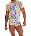 WOH Sexy Fun Tee-Shirt Crew-Neck Multico Print