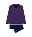 HOM Fats Long Sleepwear Navy Print