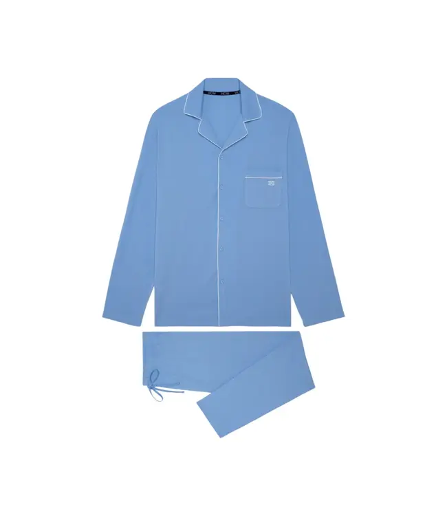 HOM Rafael Long Pyjama Light Blue