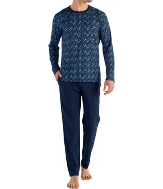 HOM Elvis Long Sleepwear Blue Print