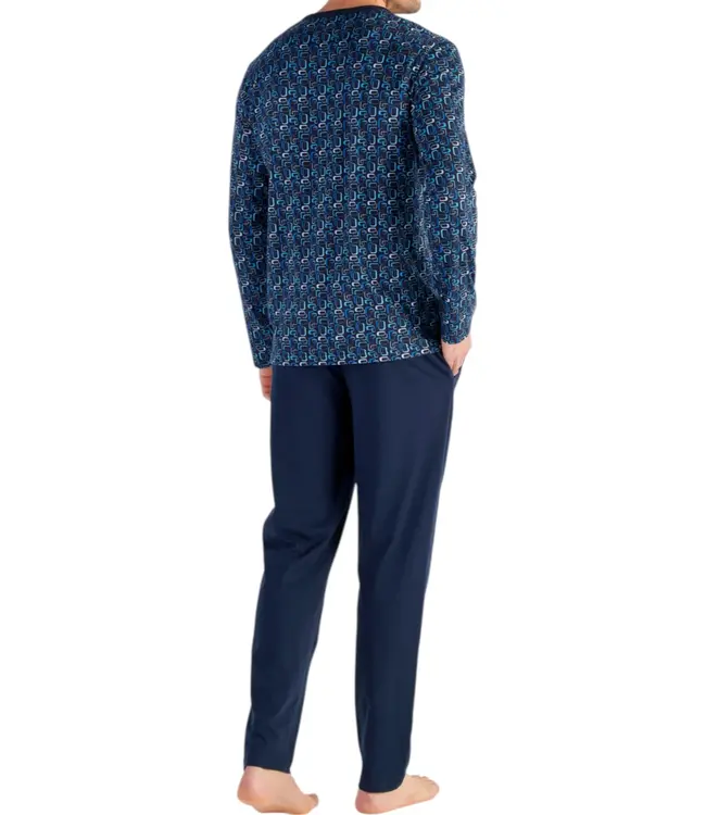 HOM Elvis Long Sleepwear Blue Print