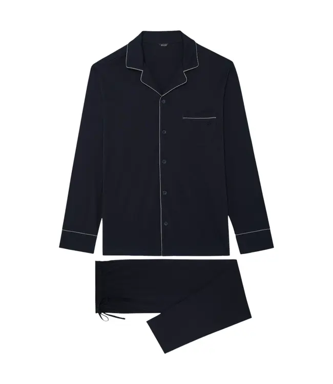 HOM Albert Long Sleepwear Navy