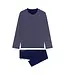 HOM Freedom Long Sleepwear Black White Stripes