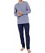 HOM Modal Comfort Long Pyjama Navy