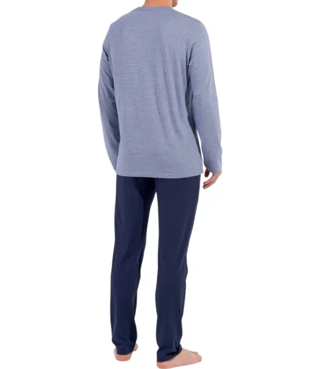 HOM Modal Comfort Long Pyjama Navy