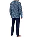 HOM Compiegne Long Pyjama Navy Print
