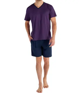 HOM Fats Short Sleepwear Navy Print