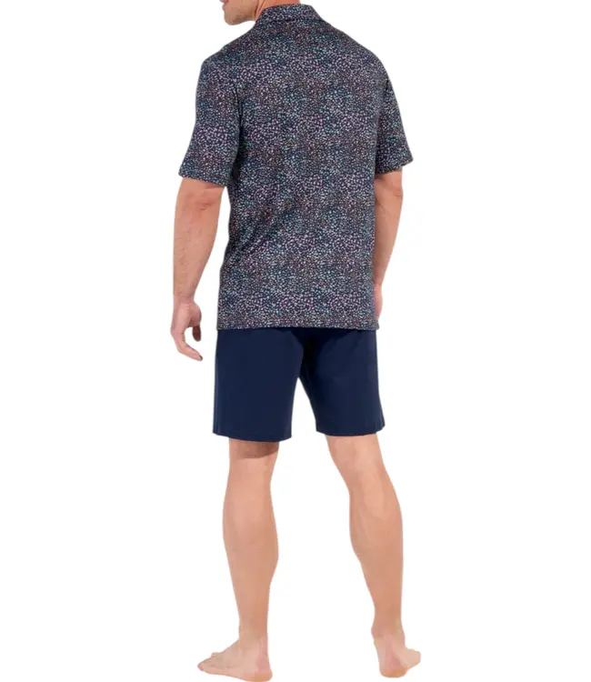 HOM Vineyard Short Sleepwear Navy Print