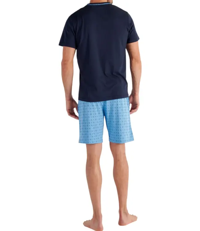 HOM Alan Short Sleepwear Blue Print