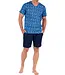 HOM Beachcomber Short Sleepwear Blue Print