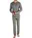 HOM Cocooning Long Sleeve Shirt V-Neck Grey