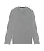 HOM Cocooning Long Sleeve Shirt V-Neck Grey